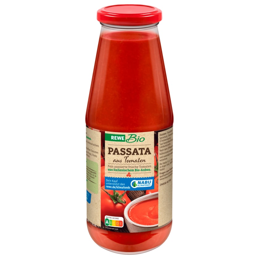 REWE Bio Passata passierte Tomaten 700g